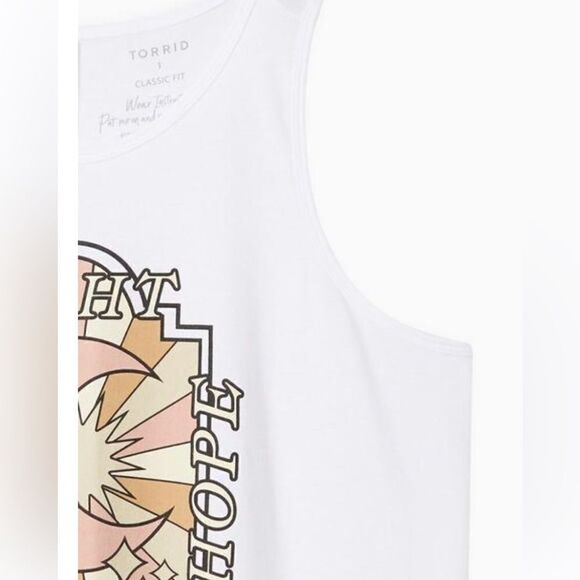 TORRID EVERYDAY SIGNATURE JERSEY CREW NECK TANK - Picture 2 of 6